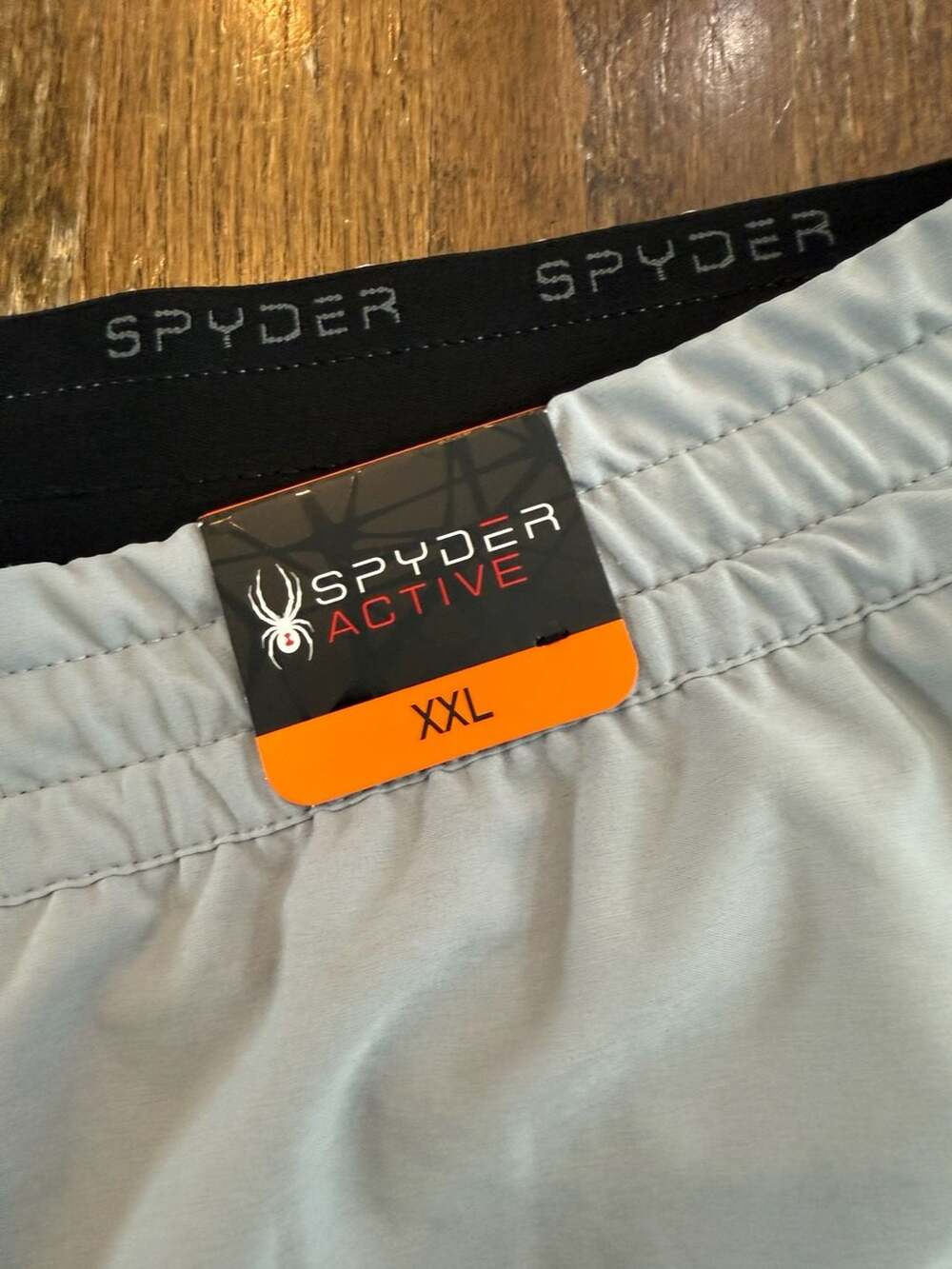 Spyder Active Men's Gray 7" Inseam Performance Stretch Shorts XXL - Picture 2 of 6
